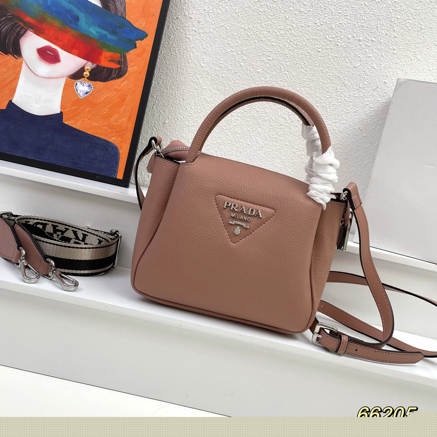 Pra*a top handle bags